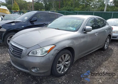 2013 Infiniti M37X z USA, uszkodzony, nr VIN JN1BY1AR6DM604335